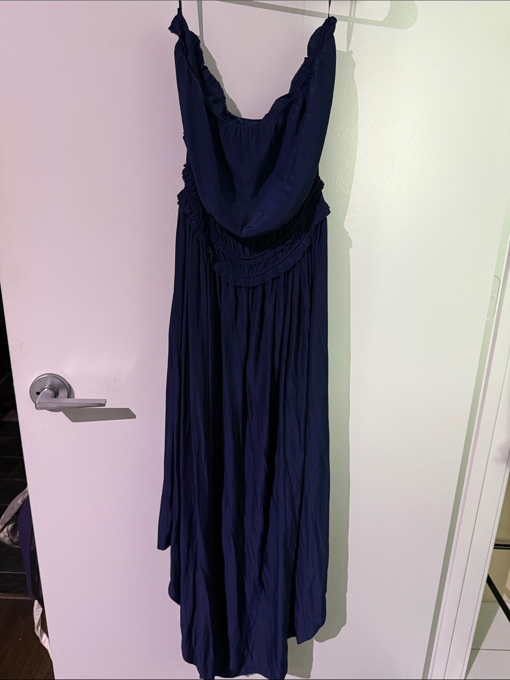 Ramy Brook Women's Navy Blue Maxi Dress - Strapless